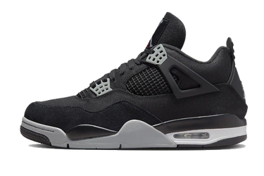 Jordan 4 Black Canvas