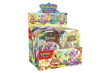 Mini Tin Evoluzioni Prismatiche Pacco Intero x 8