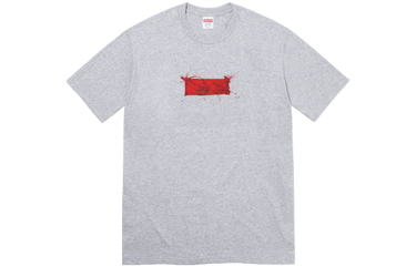 Supreme Ralph Steadman Box Logo Tee Grey