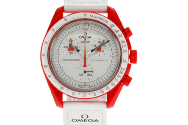 Swatch x Omega Bioceramic Moonswatch Mission to Mars