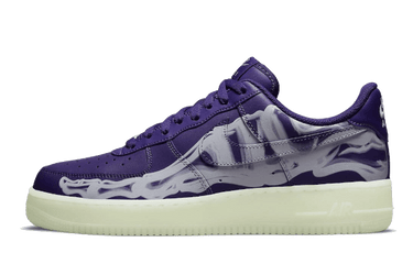 Air Force 1 skeleton purple