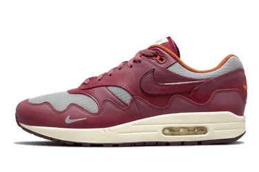 Air Max 1 Patta Rush Maroon