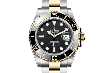 ROLEX SUBMARINER STEEL GOLD