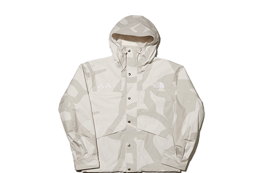 The North Face KAWS Retro 1986 Mountain Jacket Moonlight Ivory