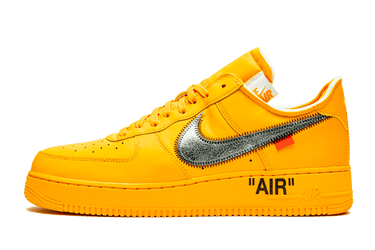 Nike Air Force 1 Low Off-White ICA University Gold